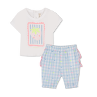 Set t-shirt + pantaloni BILLIEBLUSH 
                    BAMBINA