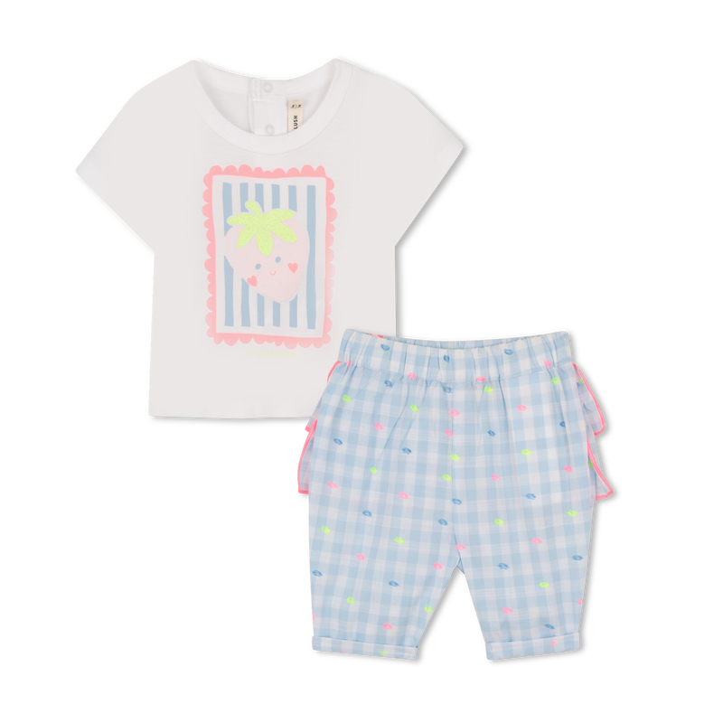 SET T-SHIRT + PANTALONI BILLIEBLUSH 
                        BAMBINA