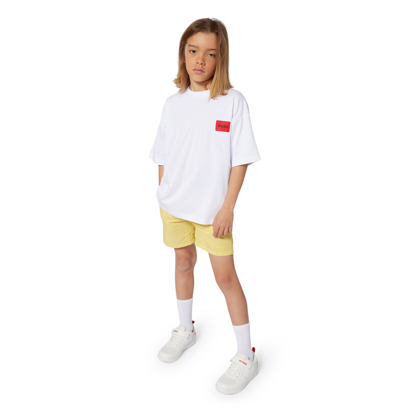 Sneakers stringate con velcro HUGO 
                    RAGAZZO