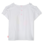 T-shirt cotone maniche corte BILLIEBLUSH 
                    BAMBINA