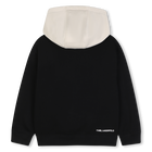 Felpa con cappuccio KARL LAGERFELD KIDS 
                    RAGAZZO