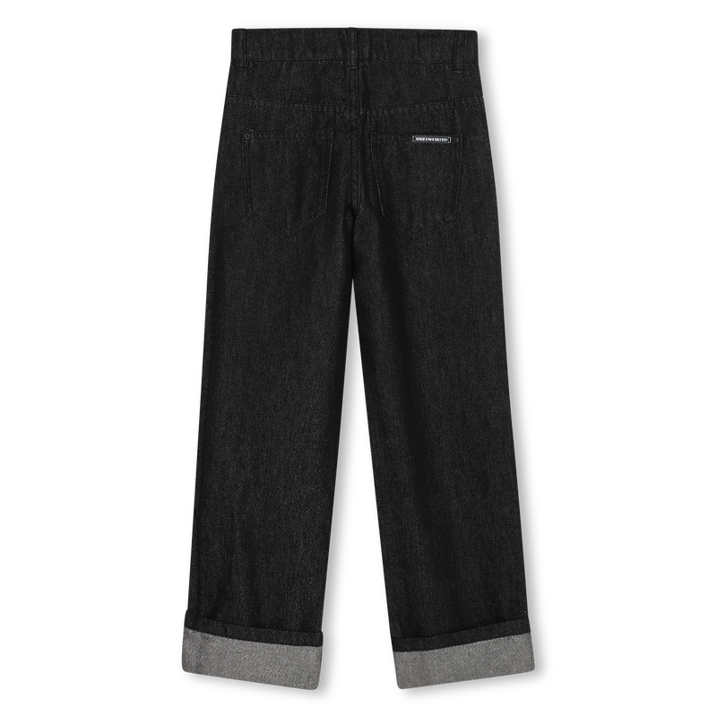 Pantaloni in denim KARL LAGERFELD KIDS 
                        BAMBINA