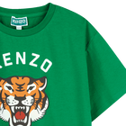 T-shirt in cotone con stampa KENZO KIDS 
                    RAGAZZO