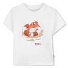 T-shirt a maniche corte BOSS 
                    RAGAZZO