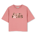 T-shirt a maniche corte MICHAEL KORS 
                    BAMBINA