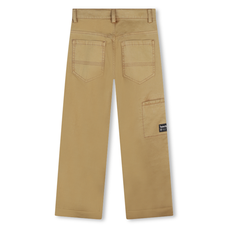 Pantaloni multitasca in twill TIMBERLAND 
                        RAGAZZO