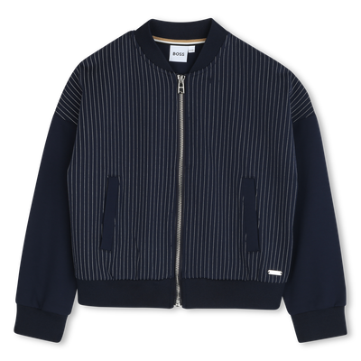 Cardigan con zip e tasche BOSS BAMBINA