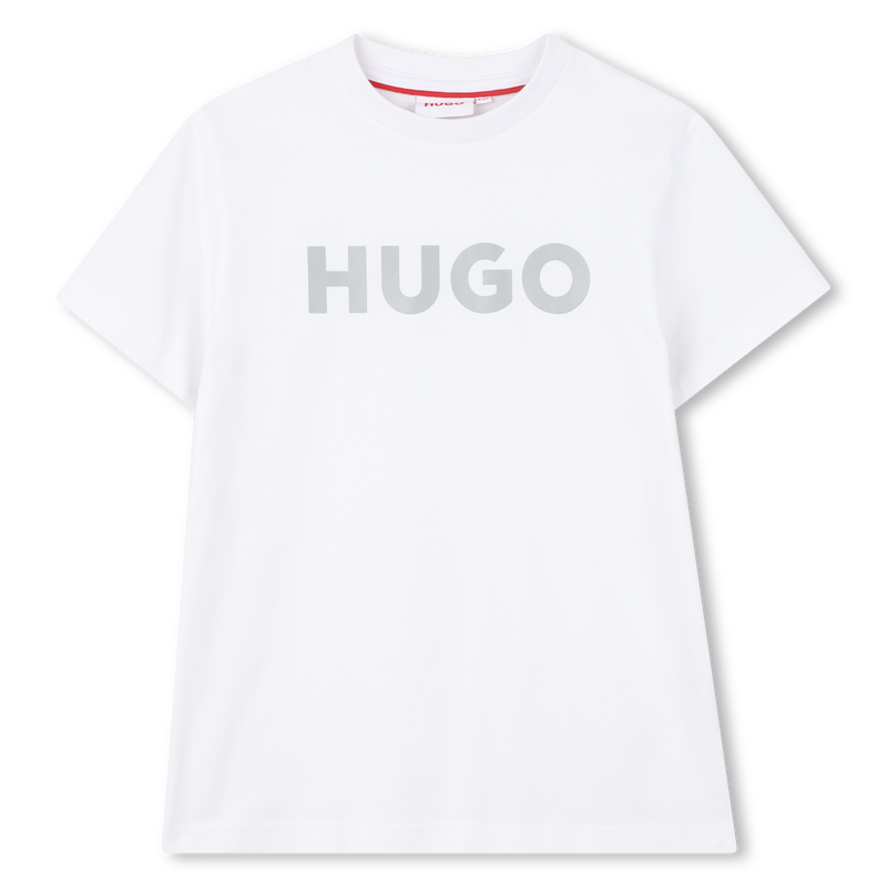 T-SHIRT A MANICHE CORTE HUGO 
                        RAGAZZO