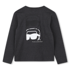 T-shirt a maniche lunghe KARL LAGERFELD KIDS 
                    RAGAZZO