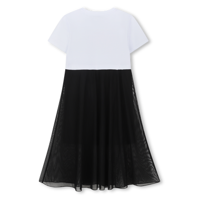 Abito effetto 2 in 1 DKNY BAMBINA