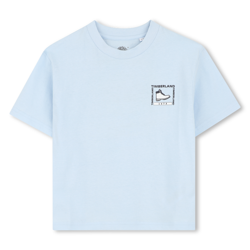 T-SHIRT A MANICHE CORTE TIMBERLAND 
                        RAGAZZO
