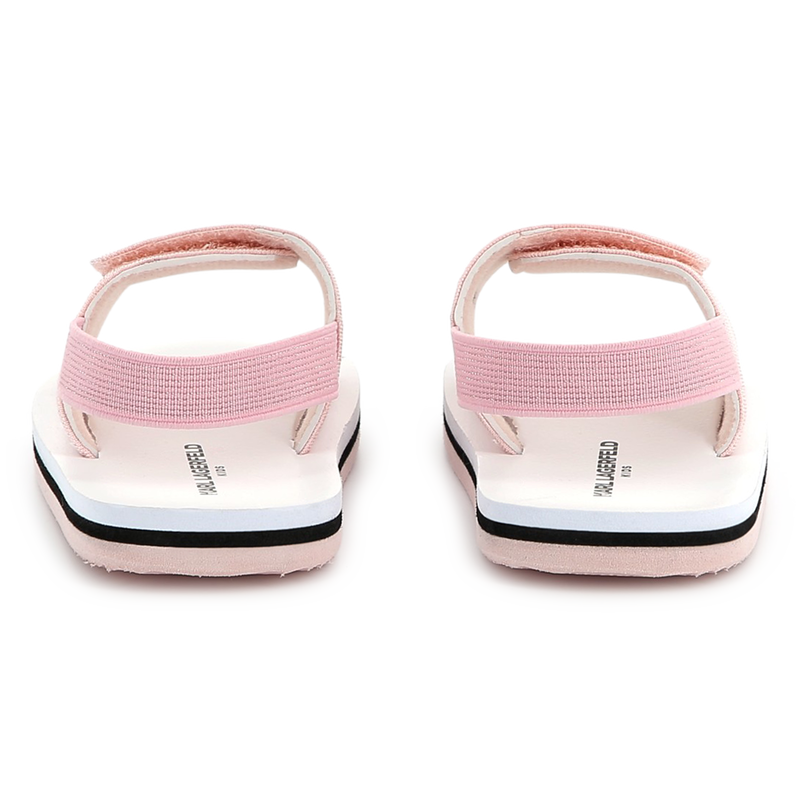 Sandali leggeri a strappo KARL LAGERFELD KIDS 
                        UNISEX