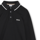 Polo a maniche lunghe BOSS 
                    RAGAZZO