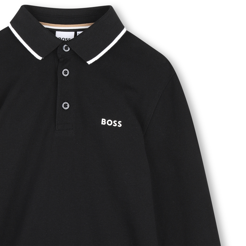 Polo a maniche lunghe BOSS 
                        RAGAZZO