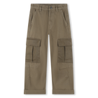 Pantaloni multitasca in cotone TIMBERLAND 
                    RAGAZZO