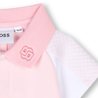 Tutina corta con inserti BOSS 
                    BAMBINA