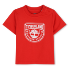 T-shirt a maniche corte, ROSSO, hi-res