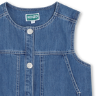Giacca di jeans senza maniche KENZO KIDS 
                    BAMBINA