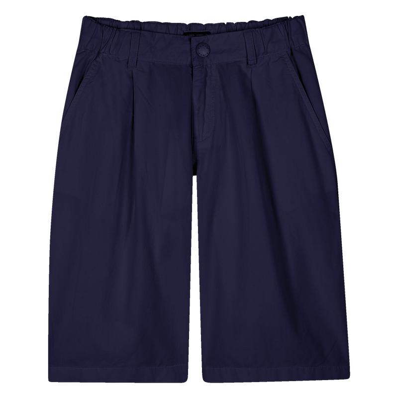 Bermuda tinta unita in cotone KENZO KIDS 
                        RAGAZZO