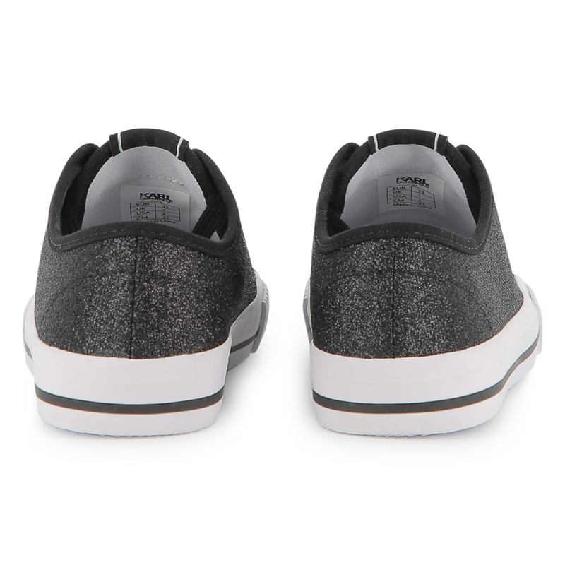 Sneakers basse con lacci KARL LAGERFELD KIDS 
                        BAMBINA