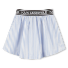 Gonna corta fantasia KARL LAGERFELD KIDS 
                    BAMBINA