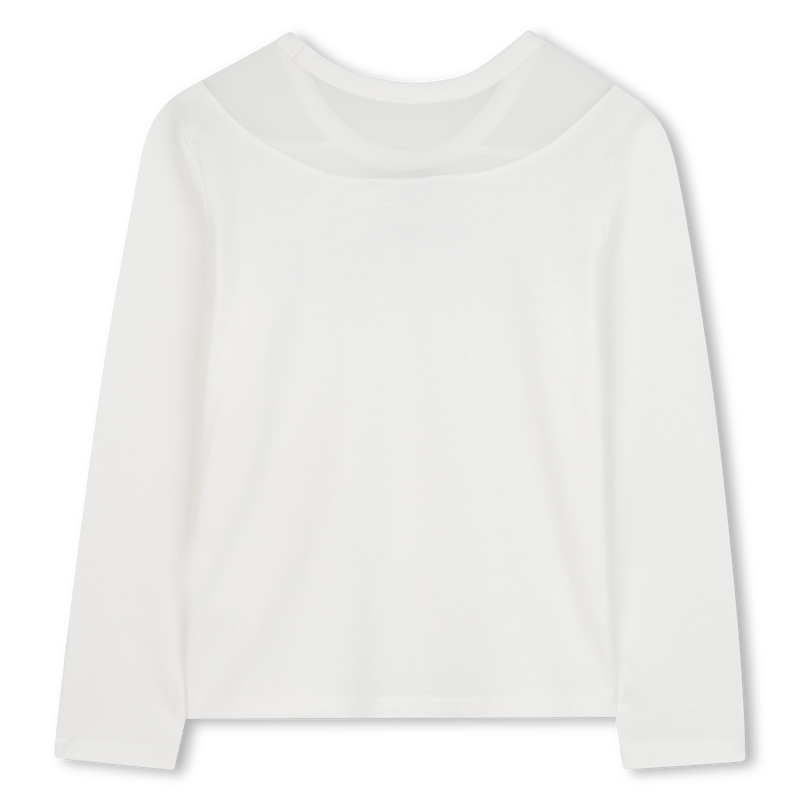 T-shirt a maniche lunghe DKNY 
                        BAMBINA