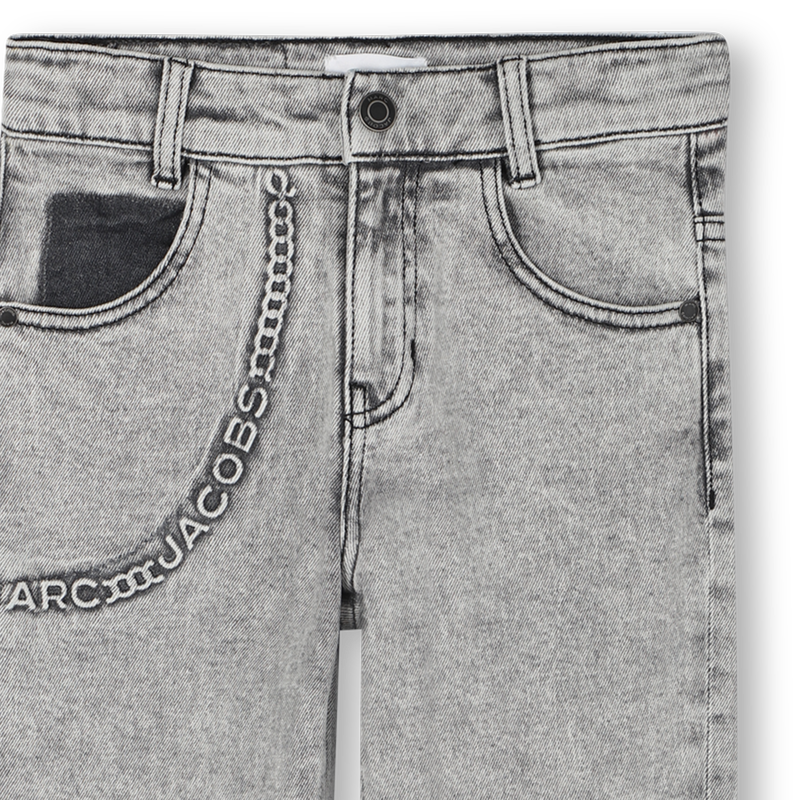 Denim pants MARC JACOBS 
                        RAGAZZO