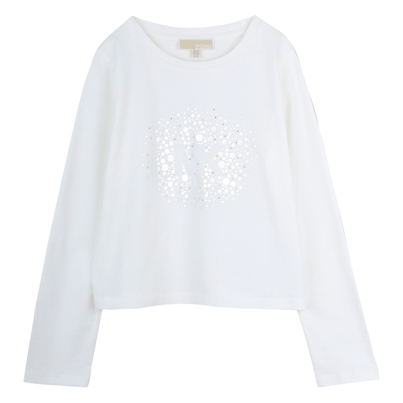 T-SHIRT A MANICHE LUNGHE MICHAEL KORS 
                        BAMBINA