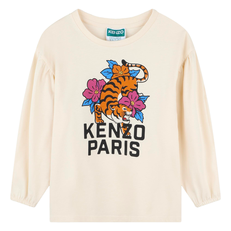 T-shirt a maniche lunghe KENZO KIDS 
                        BAMBINA