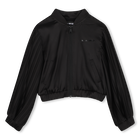Giacca con maniche plissettate KARL LAGERFELD KIDS 
                    BAMBINA