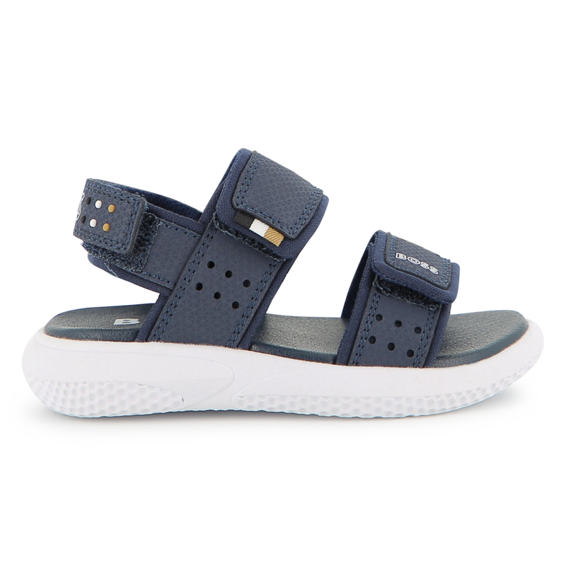 SANDALI FINTI BOSS 
                        RAGAZZO