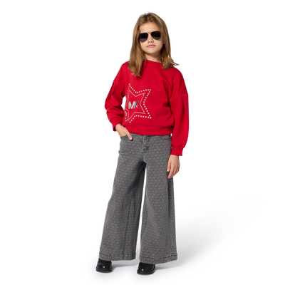 Pantaloni in denim MICHAEL KORS BAMBINA
