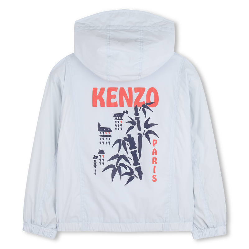 GIACCA A VENTO CON CAPPUCCIO KENZO KIDS 
                        RAGAZZO
