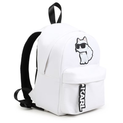 Zainetto con badge KARL LAGERFELD KIDS BAMBINA