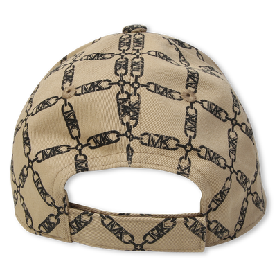 Printed Cotton Baseball Cap MICHAEL KORS BAMBINA