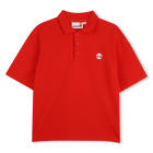 Polo a maniche corte, ROSSO, hi-res