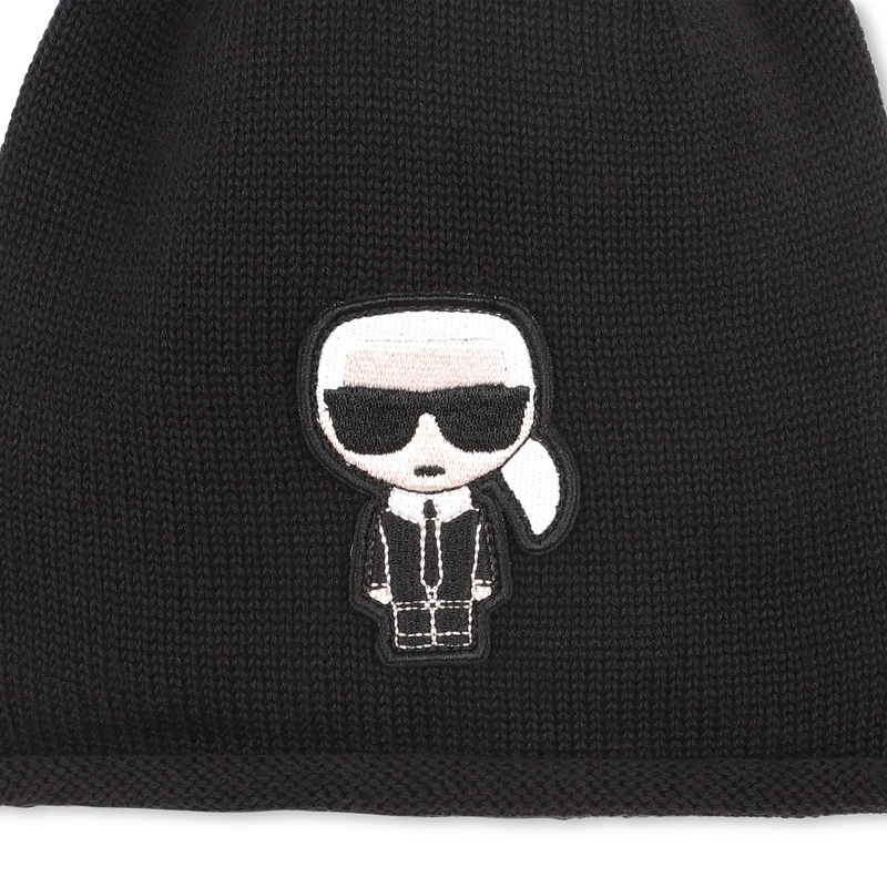 Berretto lavorato a maglia KARL LAGERFELD KIDS 
                        BAMBINA