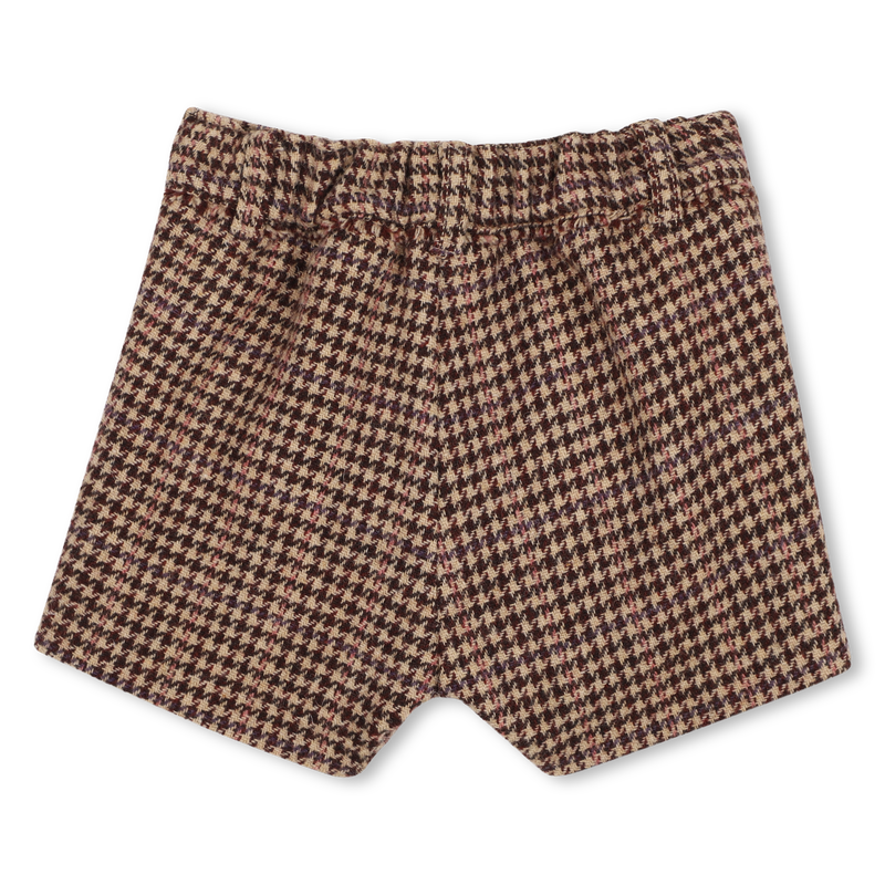 Pantaloni corti a quadri CHLOE 
                        BAMBINA