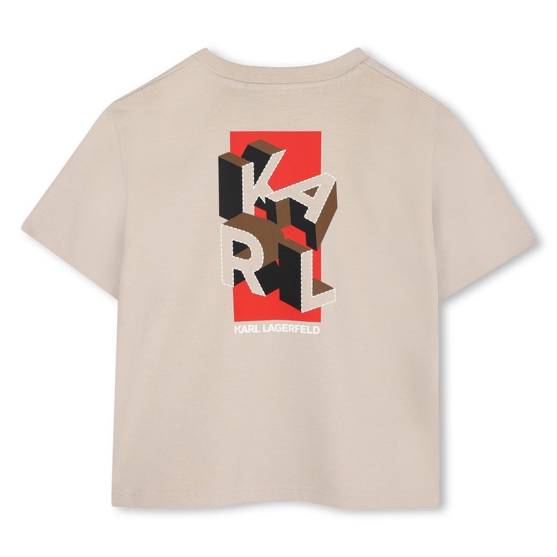 T-shirt a maniche corte KARL LAGERFELD KIDS 
                        RAGAZZO