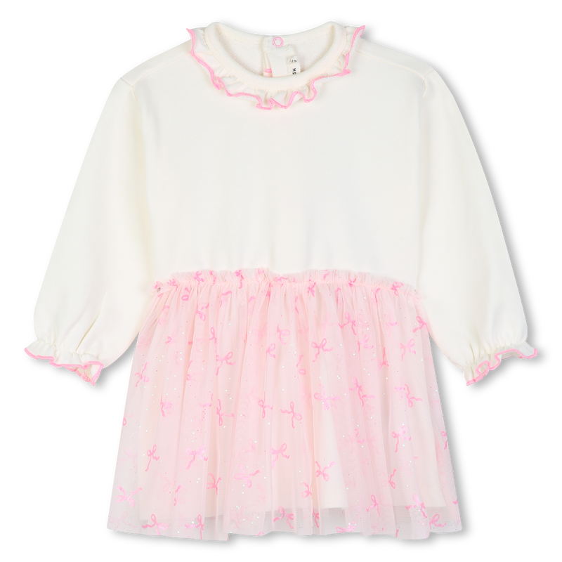 Abito bi-materico BILLIEBLUSH 
                        BAMBINA
