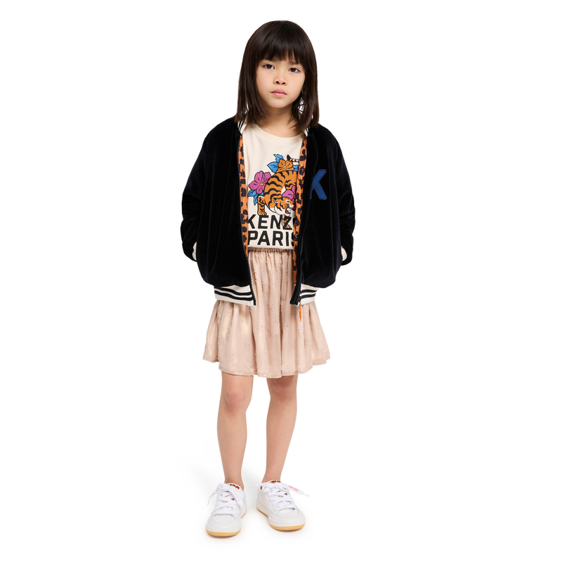 Gonna in jacquard lam&eacute; KENZO KIDS 
                        BAMBINA
