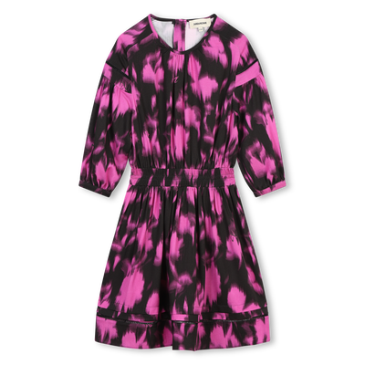 Vestito lungo con stampa ZADIG & VOLTAIRE BAMBINA