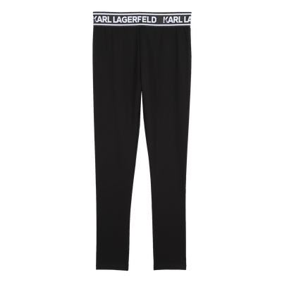 Leggings girovita metallizzato KARL LAGERFELD KIDS BAMBINA