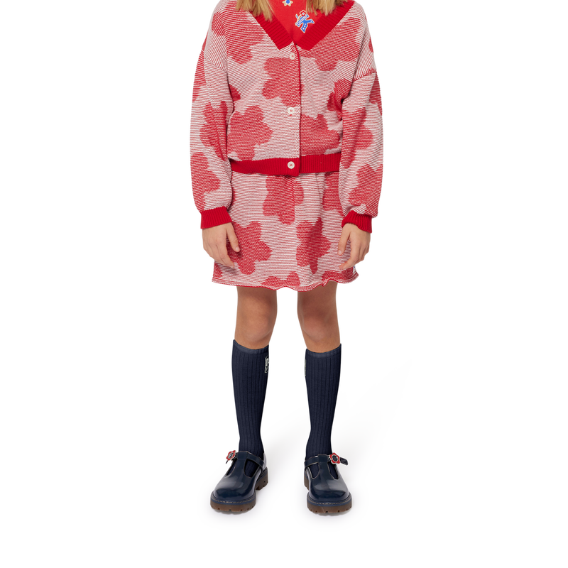 Cardigan con bottoni a fiori KENZO KIDS 
                        BAMBINA