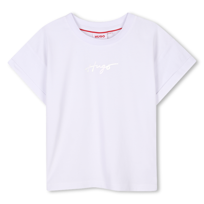 T-shirt a maniche corte HUGO 
                        BAMBINA
