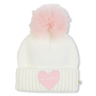 Cappello lavorato a maglia con pompon BILLIEBLUSH 
                    BAMBINA