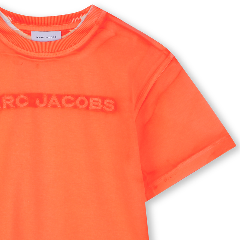 T-shirt in cotone con ricamo MARC JACOBS 
                        UNISEX