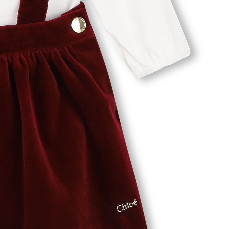 Set vestito e t-shirt CHLOE 
                        BAMBINA