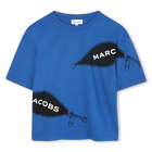 T-shirt in jersey di cotone, BLU ELETTRICO, hi-res