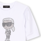 Vestito a maniche corte KARL LAGERFELD KIDS 
                    BAMBINA
